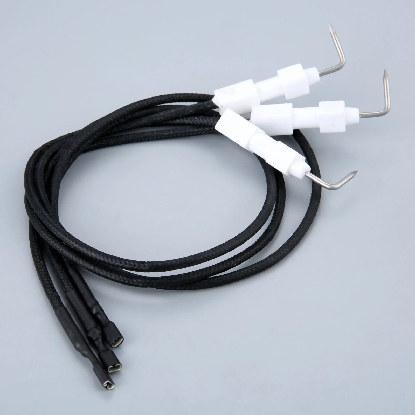 3Pcs Propane Gas Patio Heater Universal Electrode Igniter Wire With Sparker 400mm For Grill Gas Stove Any Appliance gas fire pit igniter