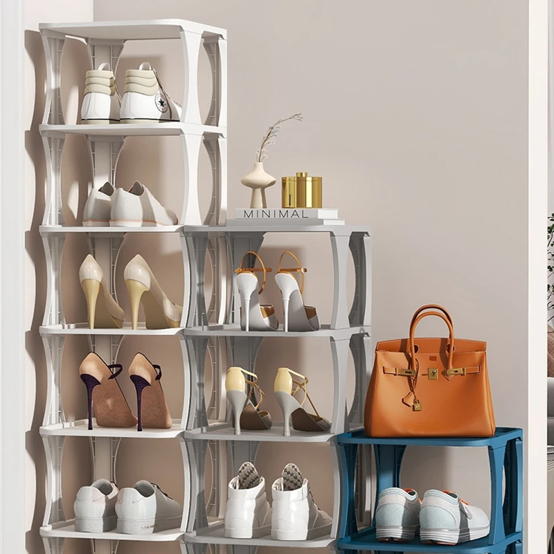 1pc Multi-layer Shoe Hanging Storage Bag, Shoes Organizer, Shoe