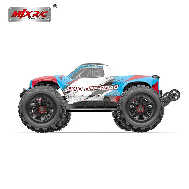 1:16 Voiture Télécommande, 2,4 GHz Tout Terrain RC Monster Truck, 4