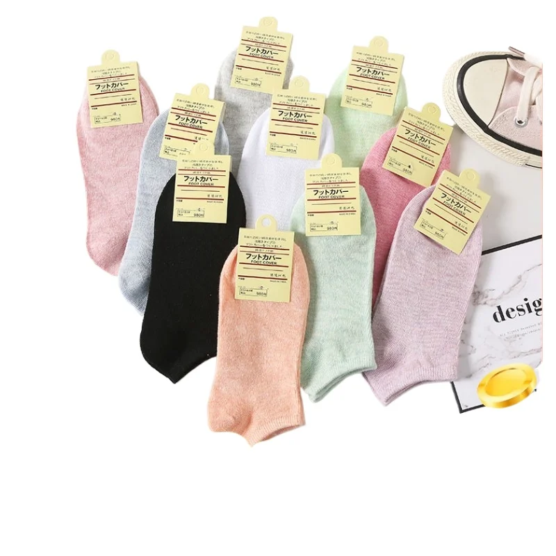 

10 пар, женские хлопковые носки