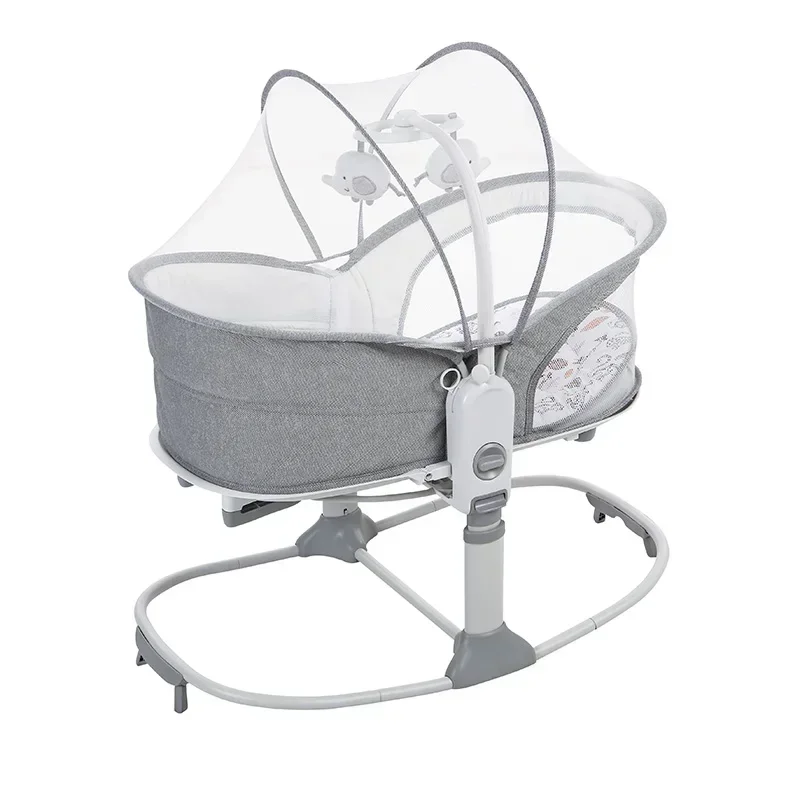 Baby swing cradle chair baby swing bed baby adjusticable bouncer chair with music box