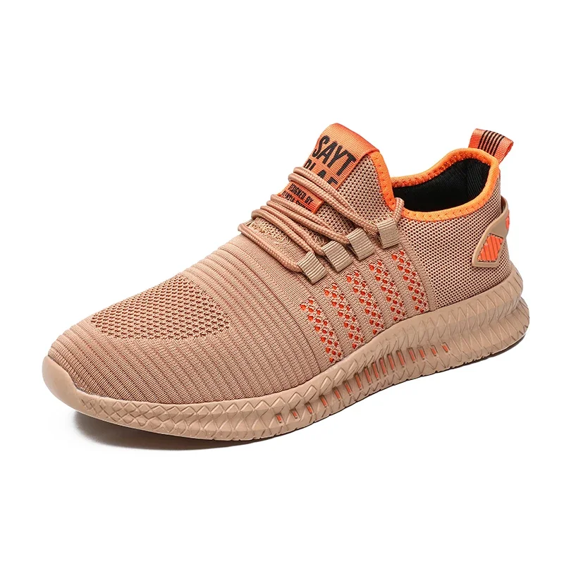 Outdoor Running Shoes Women Men Sneakers Comfortable Lightweight Casual Shoes Breathable Non-slip Tennis Shoes Mesh Lace Up EU48