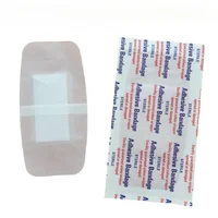 20pcs/set Skin Dressing Patch Square Shaped Band Aid Waterproof Breathable Plaster Wound Dressing Woundplast Adhesive Bandages 2