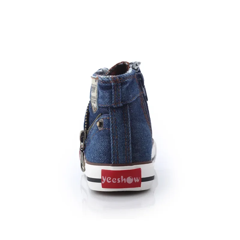 Children's Cowboy Boots Spring and Autumn Models Boys Canvas Shoes Small Children's Shoes Fashion Trend Baby baby shoes kids shoes