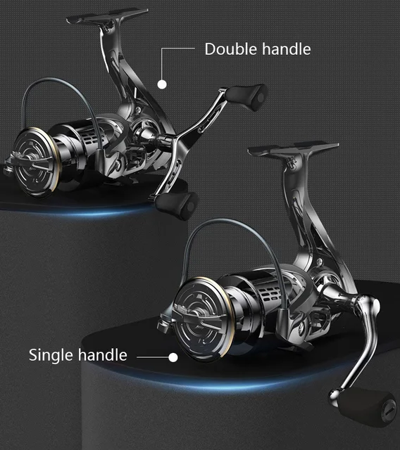 New style Luya spinning wheel DG3000M Double rocker arm shallow Wire cup Lake  fishing reel 5.5:1 high-speed ratio - AliExpress