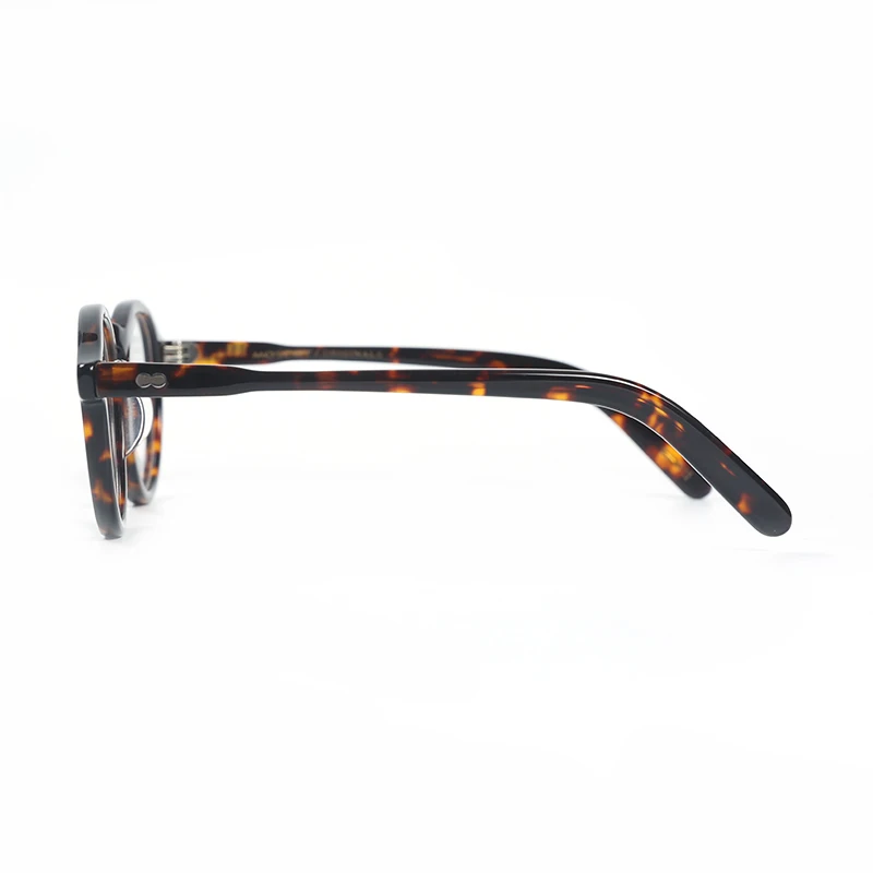 Herren Brillengestell Stil Brille Transparente Linse Johnny Depp Markendesigner Computer Männlich Vintage – Detail 13