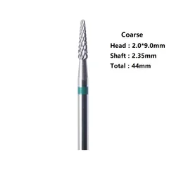 Premium Carbide Nail Drill Bit for Manicure - Precision Gel Polish Remover and Nail Filing Tool (Coarse)