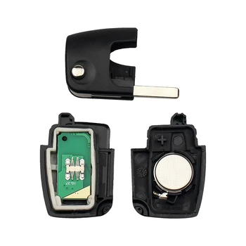 Chiave telecomando per Ford Focus Mondeo C Max S Max Galaxy Fiesta 433MHz - KEYYOU 433MHz 3 pulsanti Keyless Entry telecomando per Ford Focus Mondeo C Max S Max