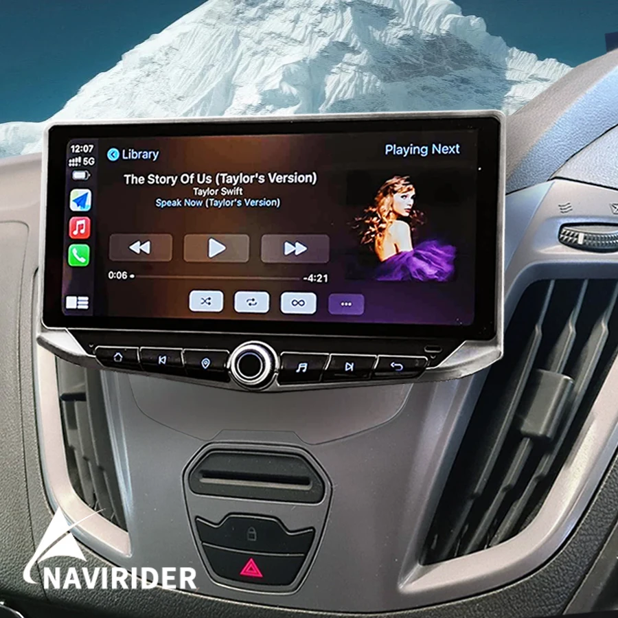 Carplay Stereo Per Ford Transit Tourneo Custom 2013-2021 Autoradio 2 Din Android Multimedia Player Screen Head Unit Navigation