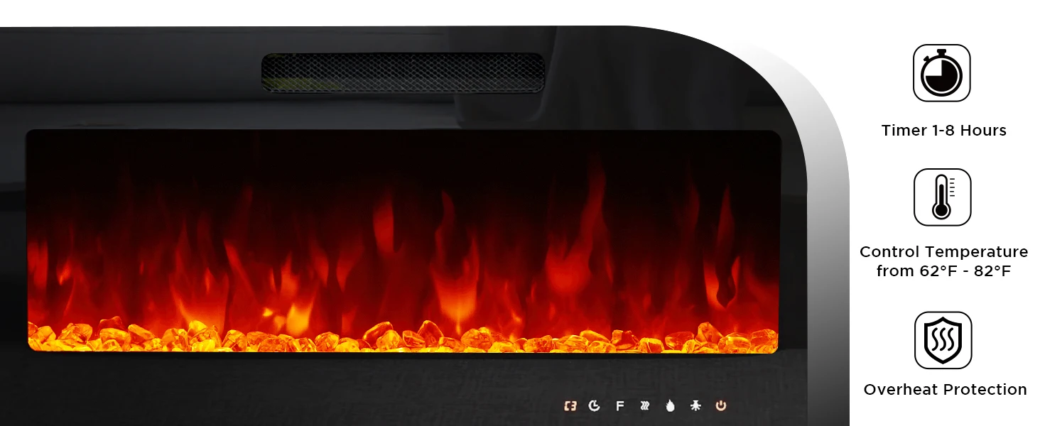 fireplace tv stand 