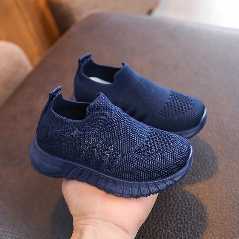 Sports Shoes Baby Shoes Kids Sneakers Kids Shoes Kids Sports Shoes Baby Fashion Casual Girls Sneakers Breathable Soft Botton Non-Slip Boys Shoes 1-6 Years Old