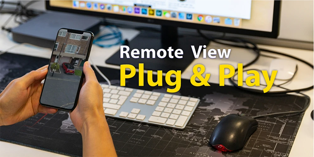 Plug and play QR-kood