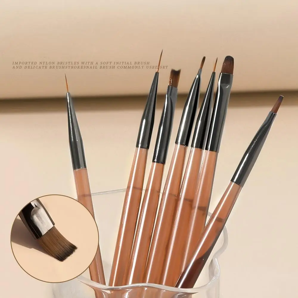 9-Piece Nail Art Brush Set 1