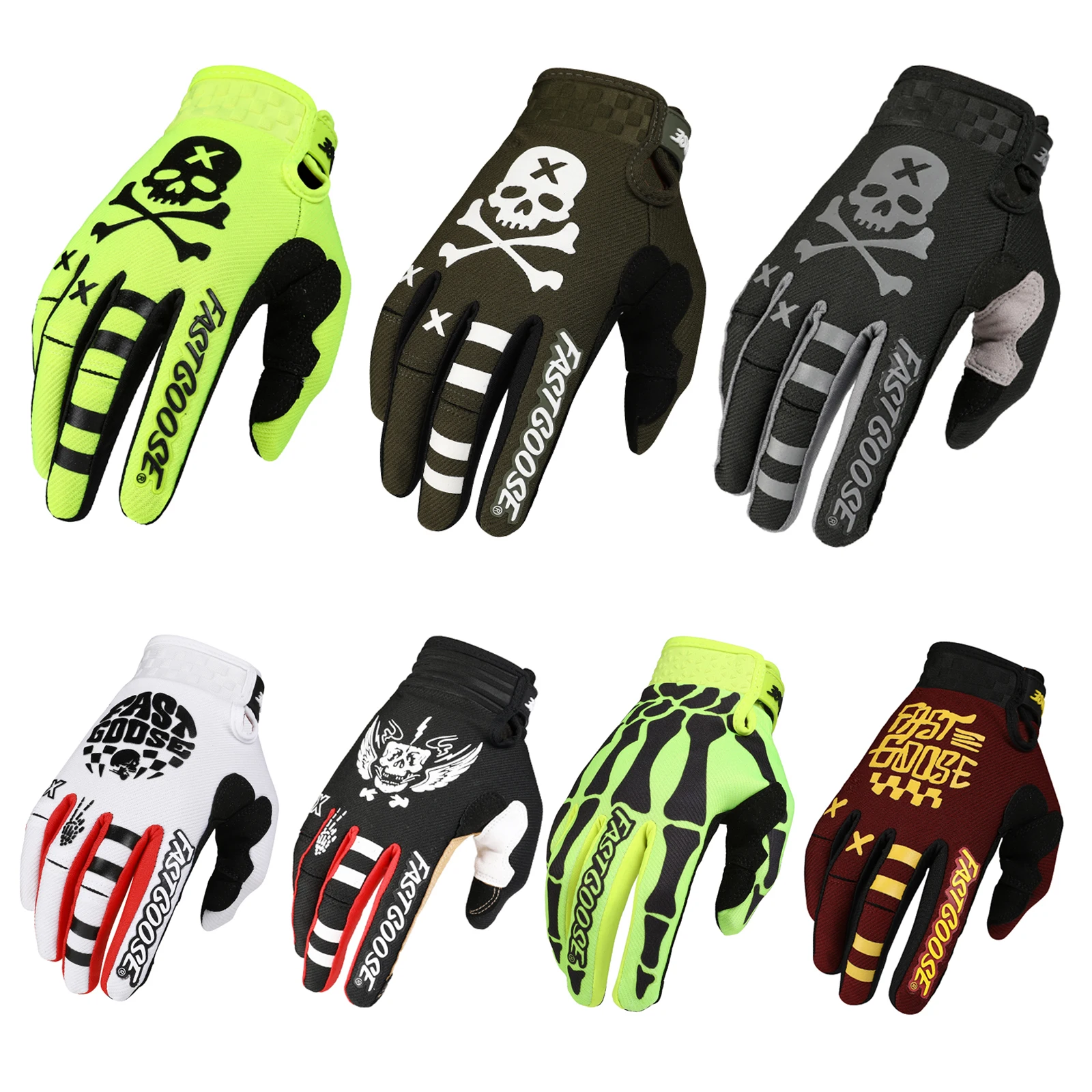 Full Finger Bike Gloves MTB Motocross BMX Off Road Motorcycle Motorbike