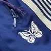 25ss Butterfly Embroidery Wide Leg Sweatpants Oversized Mens Joggers Blue Women Casual Striped Trousers With Tag 5