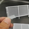 Mini Scale 1/35 1/64 1/87  Diy Sand Table Scene Fence Rails Model ABS Isolation Net For Railway Landscape Layout Diorama Kits 4