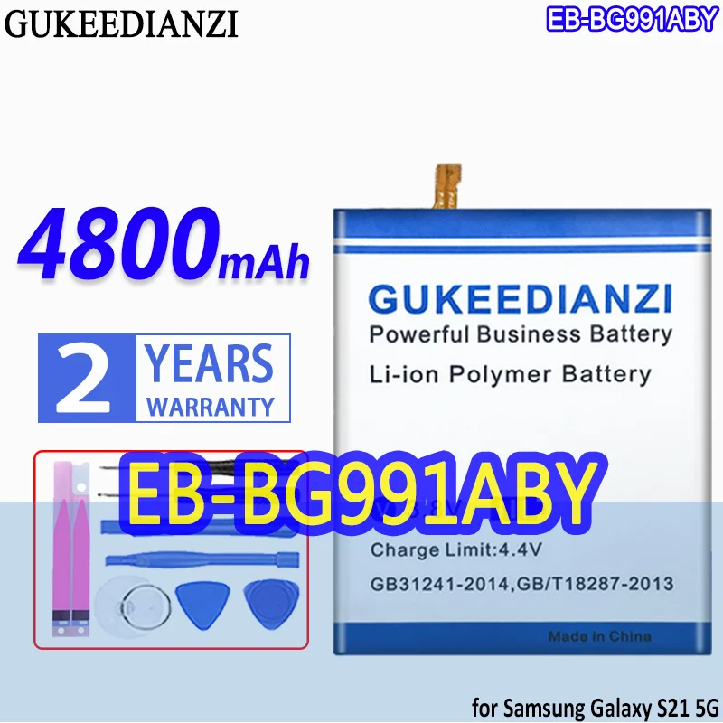 5800mAh High Capacity Battery For Samsung Galaxy S21 Ultra/Plus/5G SM-G991B/DS G991U S21Ultra S21Plus S21+ Smartphon Batteries