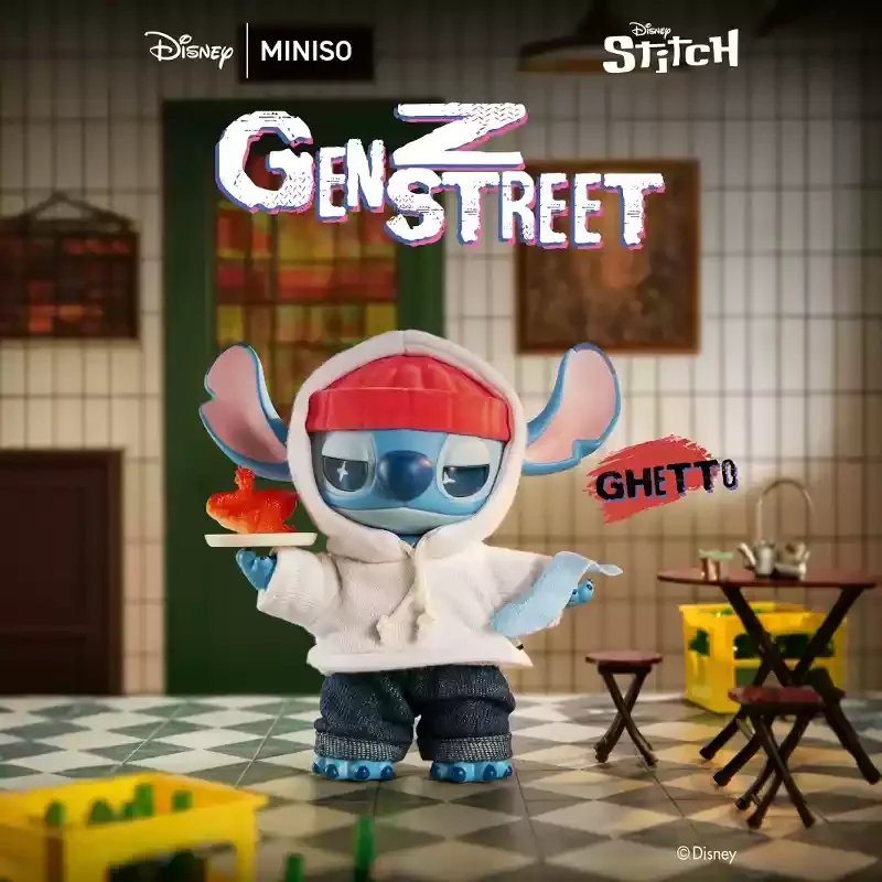 Miniso Disney Stitch GenZ Street スティッチ MINISO Disney Stitch GenZ Street Series Blind Box Vinyl