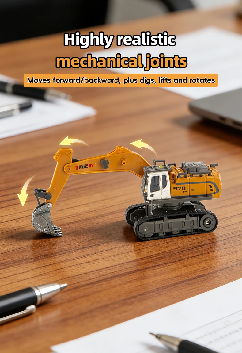 Teeggi 2,4G RC Legierung Gabelstapler Auto Mit Licht Musik APP Steuerung 1:64 mini Fernbedienung Lkw Auto Spielzeug für Kind Halloween Geschenk – Detail 19