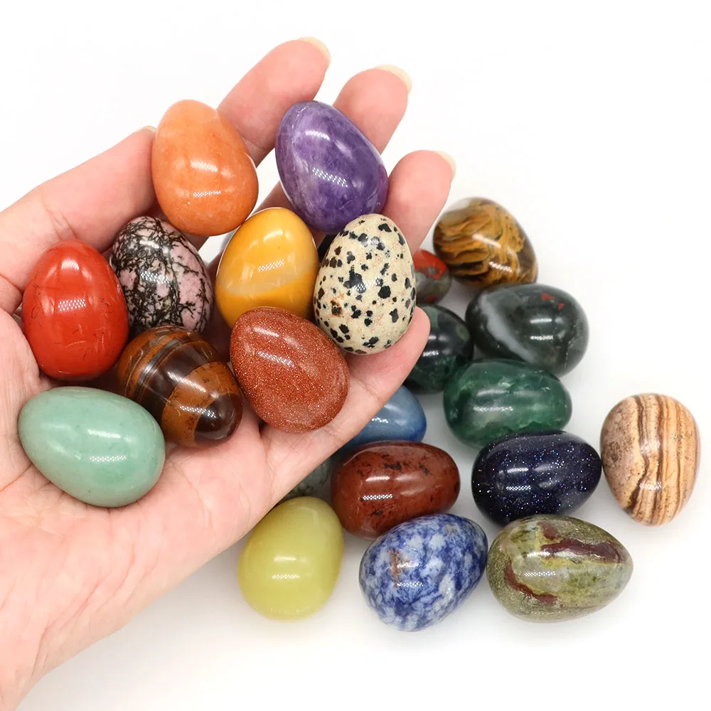Natural Quartz Crystal Stones 22x30mm decorative stones