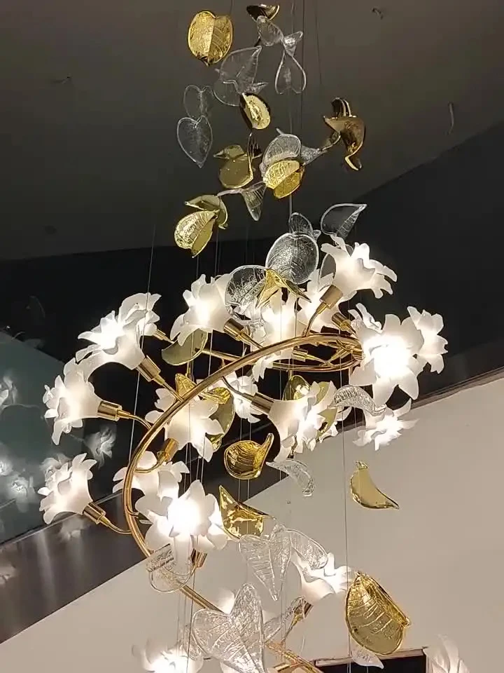 Chandelier - Loft Hanging Crystal Pendant Light