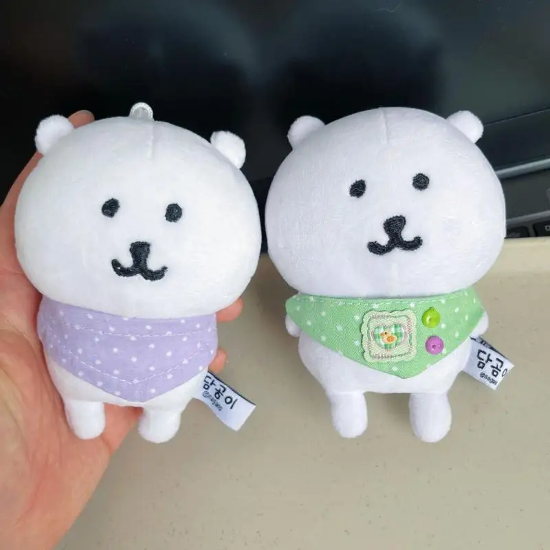 1Pc 22 Kinds Cute Mini Saliva Towel Doll Clothes Suitable For 10cm Cotton Doll Triangle Scarf Decoration