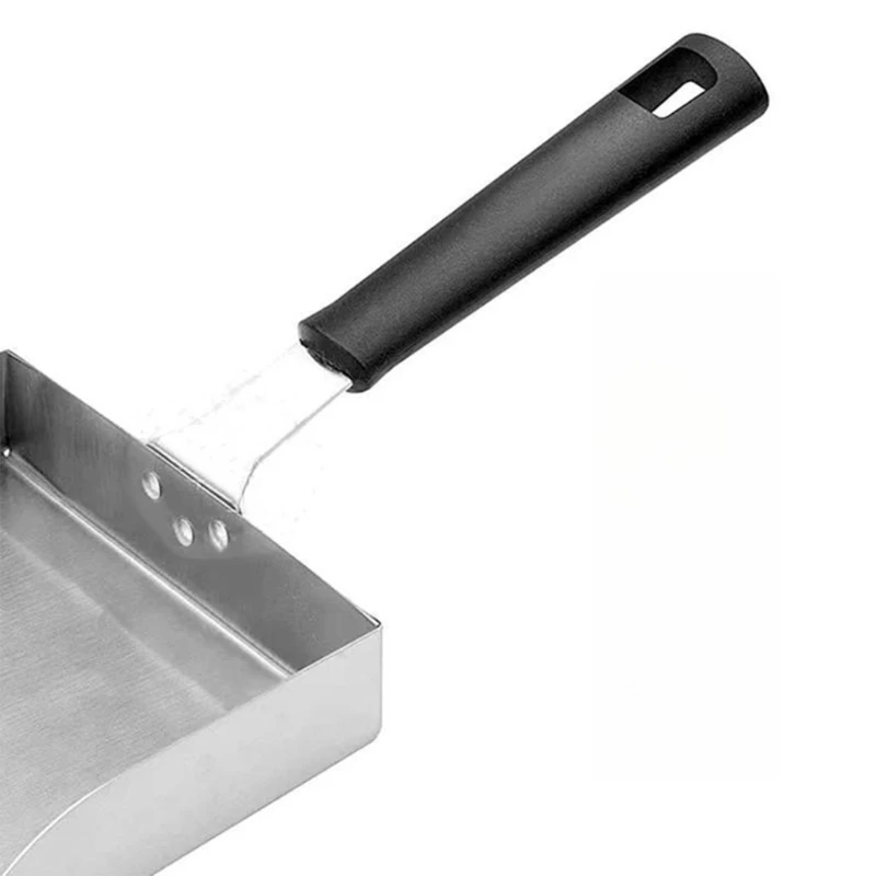 1pc Smash Burgers Spatulas Stainless Steel Griddled Scraper Tool Movered Shovel Grills BBQ Fried Movered Grills Tool