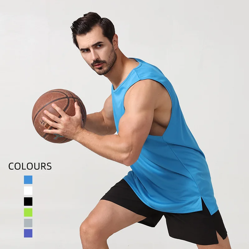 

Adult Men Women Running Outdoor Shirts Tight Gym Tank Top Fitness Sleeveless T-shirts Sport Exercise Basketball Vest Clothes 103