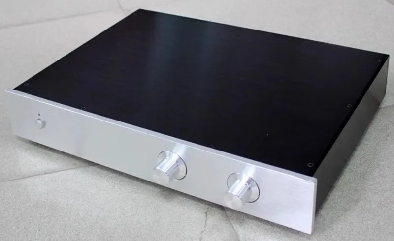 

WA12 All Aluminum Amplifier Enclosure DIY Home Audio Preamplifier Case Integrated Power Amp Chassis
