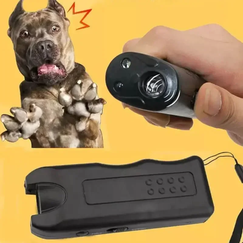 

Ultrasonic Dog Repeller Handheld Barking Stop Luminous Ultrasonic Driver Sonic Dog Bark Deterrent Device Anti Bark Dog Silen