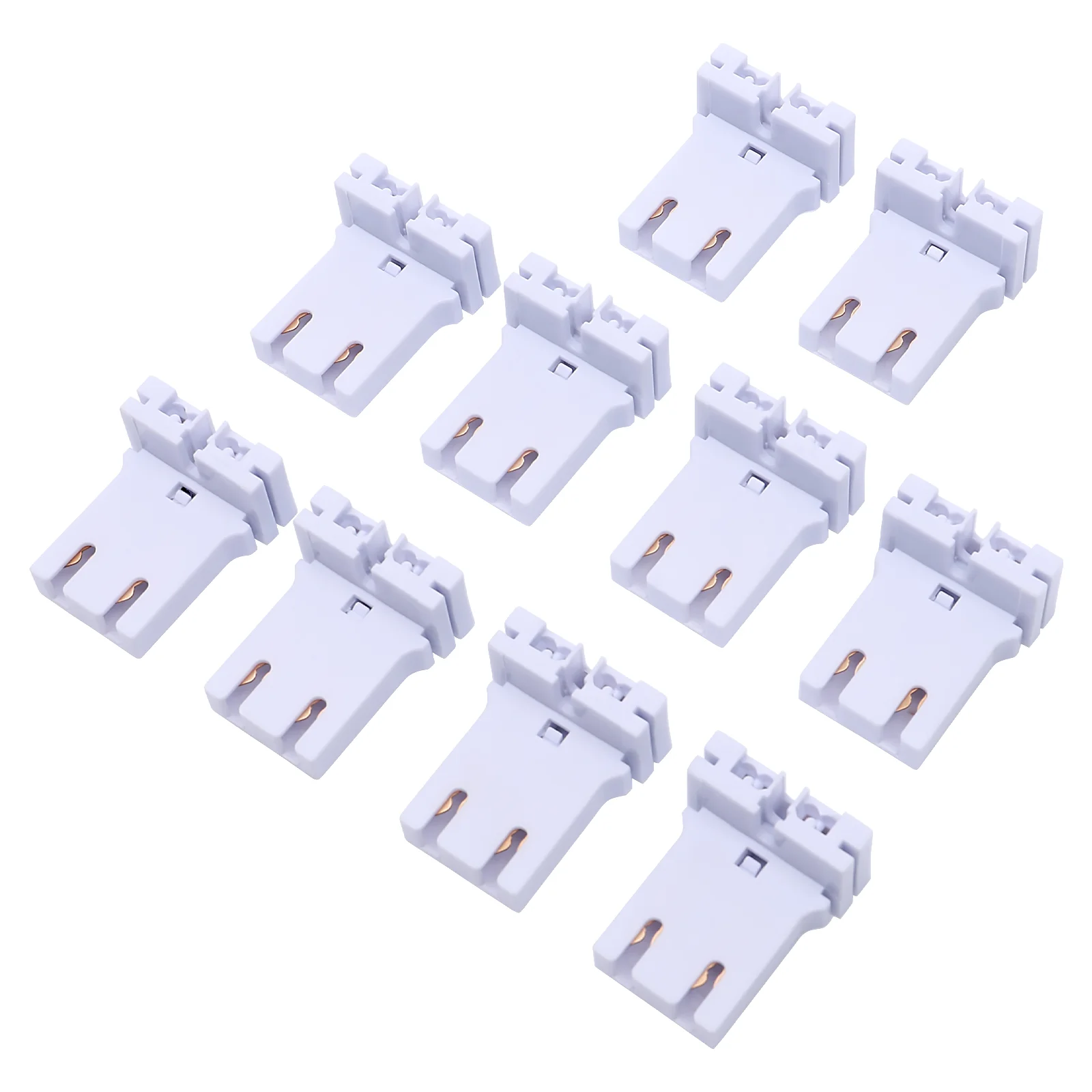 

Osaladi Led Light Bulb 10Pcs Fluorescent Lamp Holder U Shaped T12 Fluorescent Light Socket Fluorescent Tube Holders Medium Bi