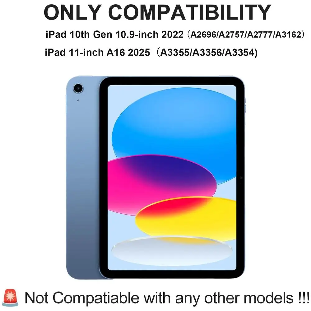 Premium Keyboard Case with Universal Fit – Sleek Tablet Cover for Versatile Protection & Functionality