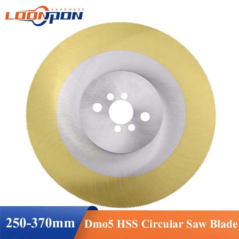 250370mm Dmo5 Hss Circular Saw Blade Cutting Stainless Steel Pipe Bar For Cutting Steel Metal