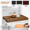 Stove Cover - Acacia Wood  Top Covers for Electric  and Gas  - Sink Cover RV  Top Cover 2