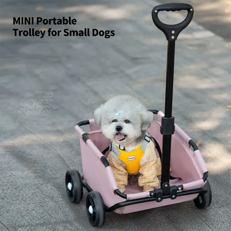 Foldable Small Dog Stroller 6