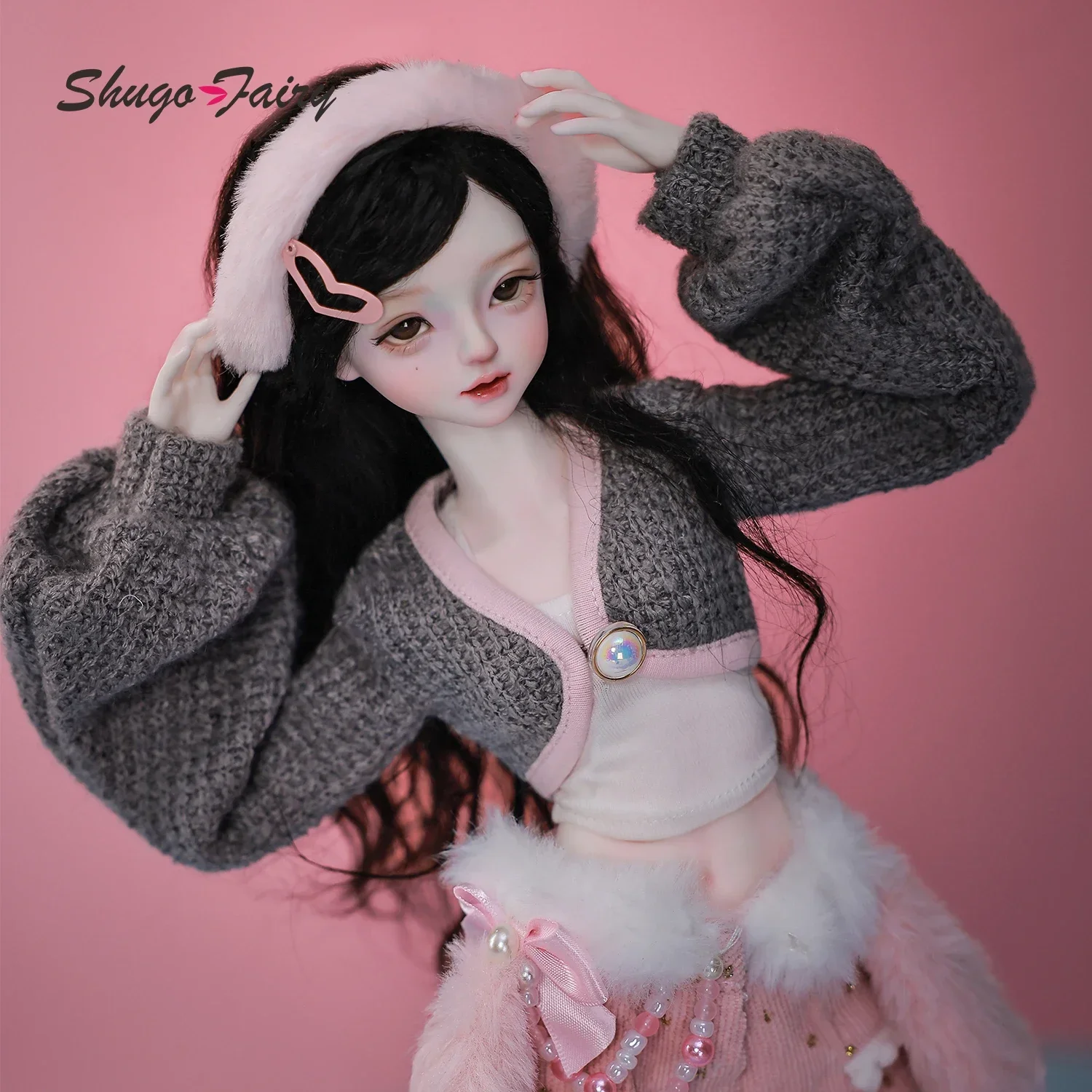 ShugaFairy Liano Bjd Doll 1/4 Head Bariy Body Campus Style