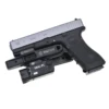 TACGEAR OWB Holster Left Right hand Belt Clip Carrier holder Can Hold Flashlight Red dot Sight for Pistol have a integral rail 5