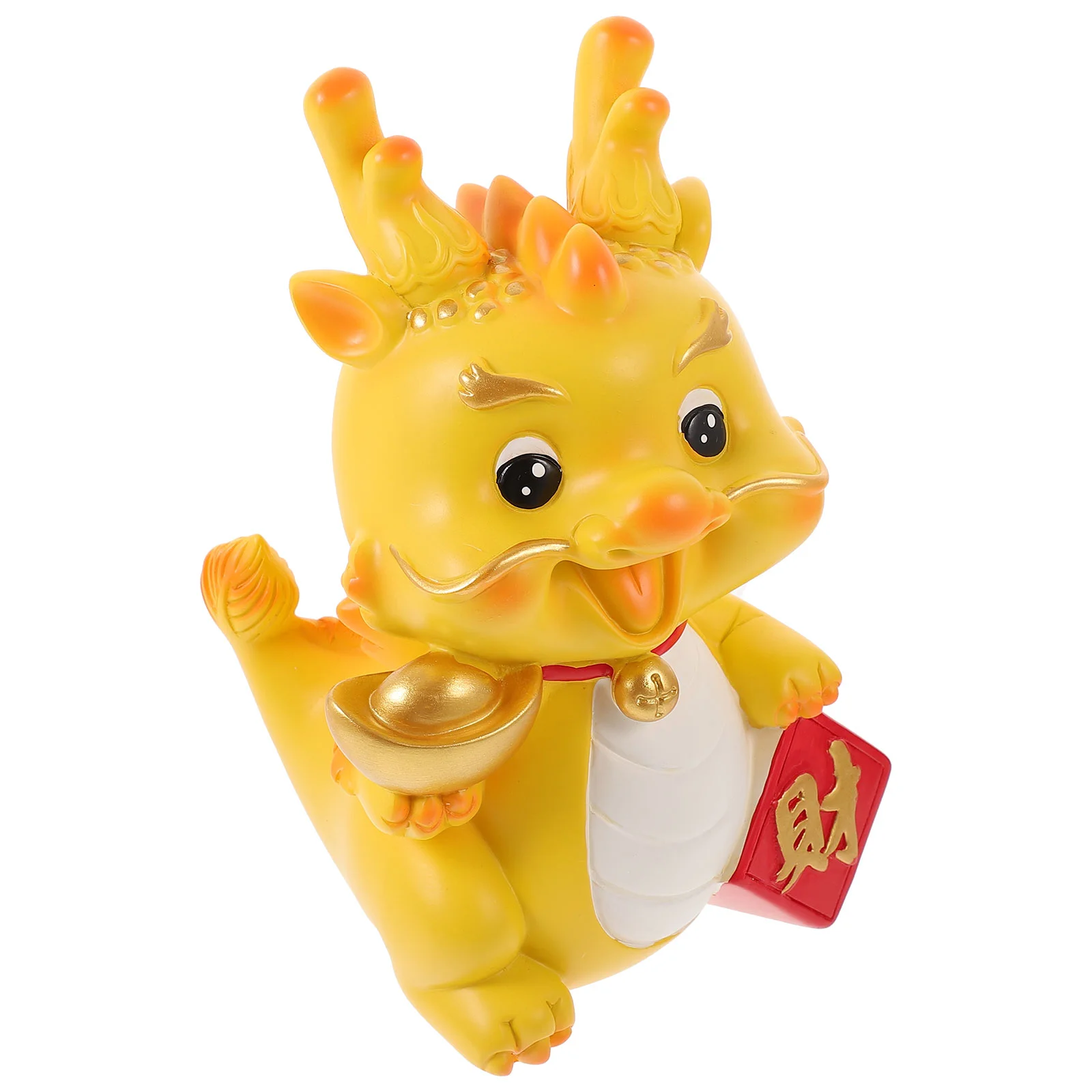 

Zodiac Dragon Piggy Bank 2024 Year The Dragon Mascot Monkey Saving Bank Fengshui Dragon Statue 2024 Chinese New Year Favors