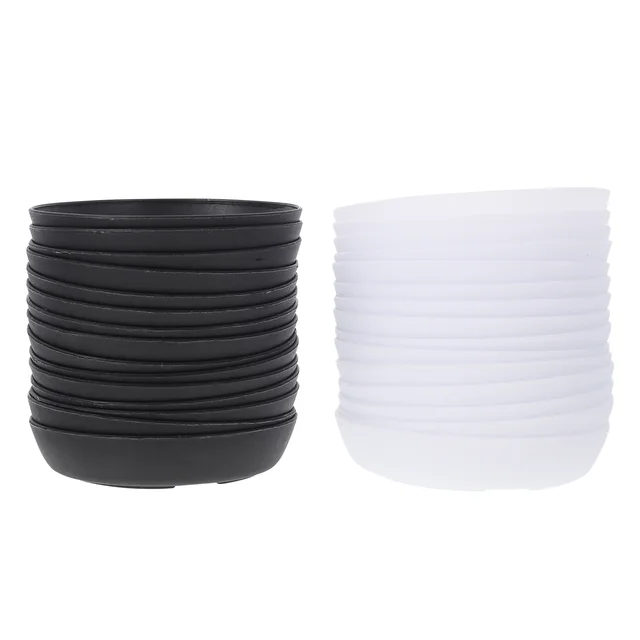 Virágpot Tálca Víz Tálcák Edénylemez Alapok Virágkaparás Bázis Műanyag Kertészkedés Egyszerű Otthoni Kreatív Csepegtetés - Image 4