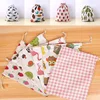 Cotton Linen Drawstring Bag Cute Cartoon Pattern Animal Plant Print Linen Fabric Pouch Storage Bag Sundry Organizer Gift Bags 4