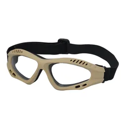 Enhanced Outdoor Sports Windproof and Anti - Dust Goggles (Khaki - B)