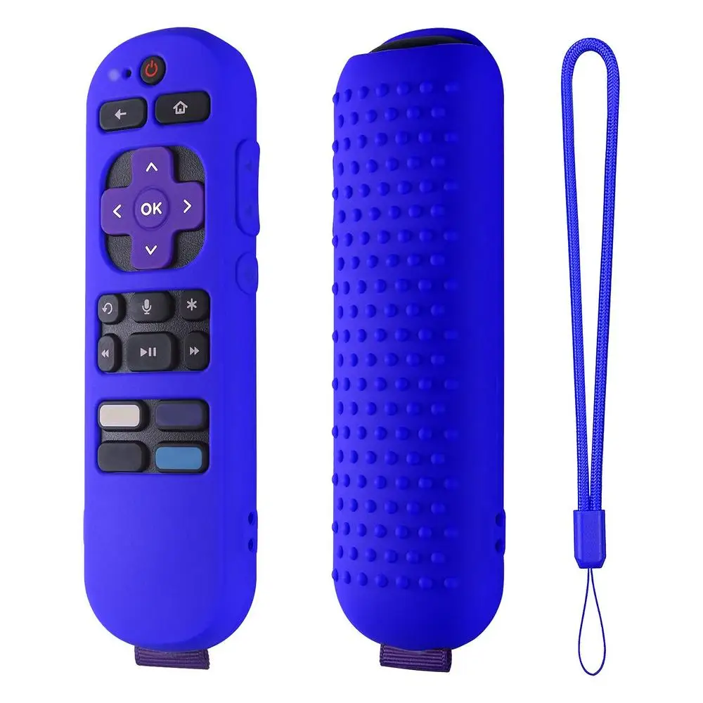 Description Picture 3 of itemROKUTV Remote Cover Silicone Rubber Case For RokuExpress 4K+ Streaming Stick TV Remote Controler Shell Remote Protective Sleeve