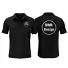 Make Your Own Design Polo Shirt Custom Logo Men Casual Tees Cotton Short Sleeve Cool Tops Customized 1