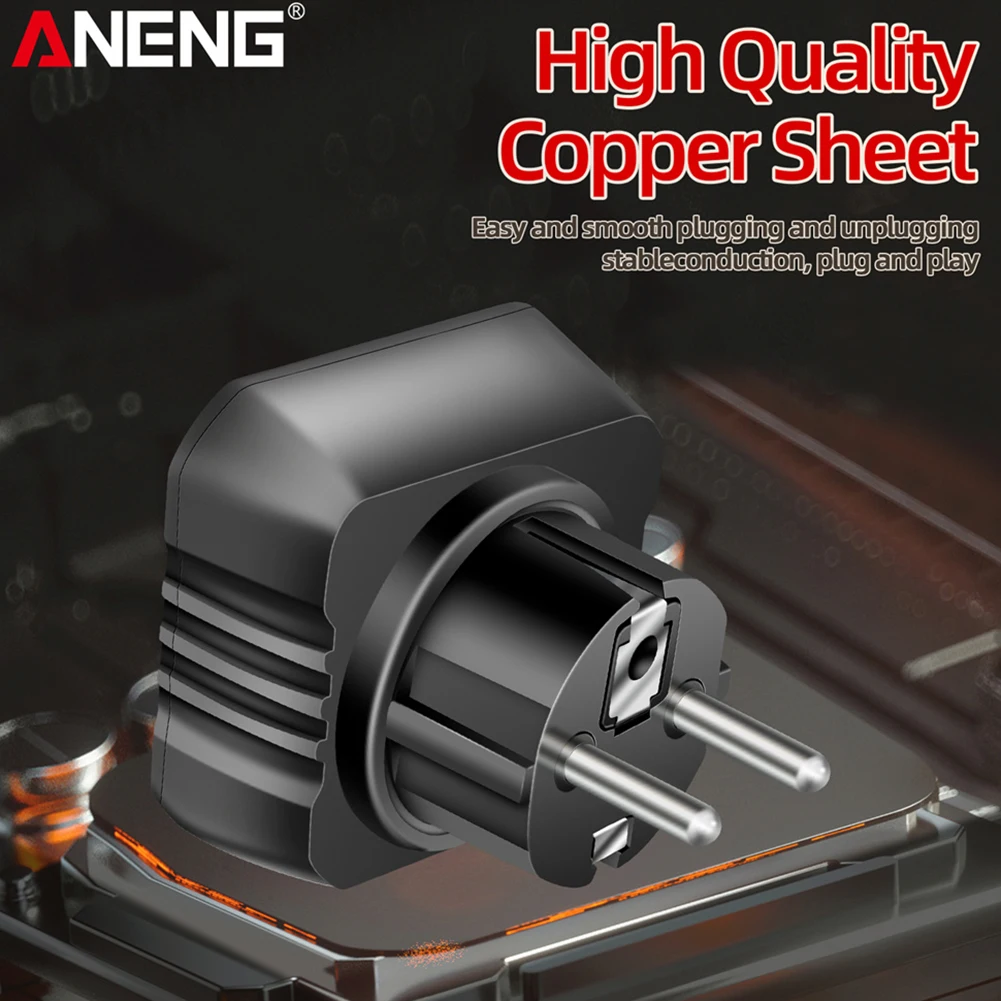 Description Picture 6 of itemANENG AC27 Smart Socket Tester EU/US Plug Polarity Phase Check Voltage Detector Test Electroscope Meter Circuit Breaker Finders