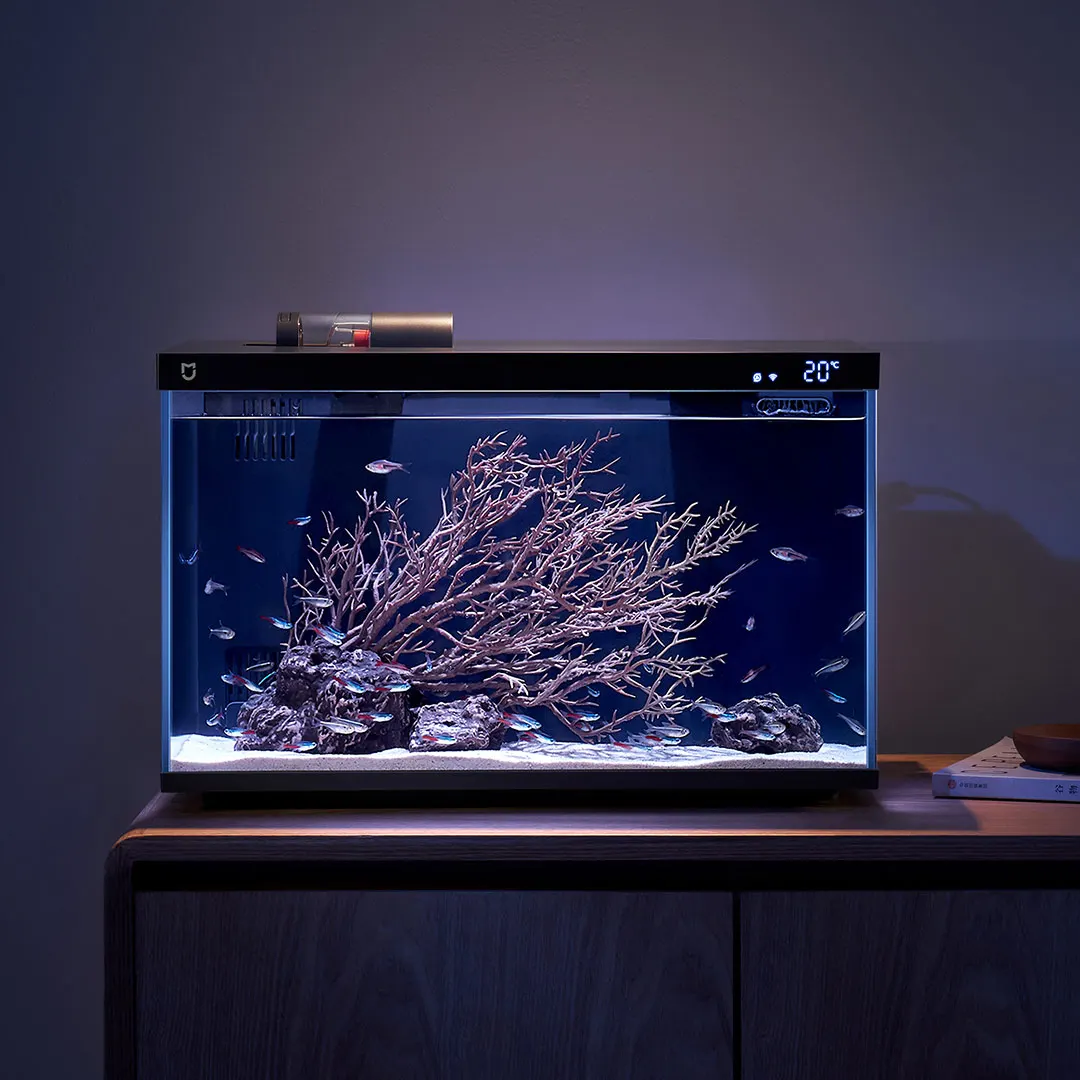 South American style dead wood landscaping set for Mijia Smart Fish Tank dedicated Restore Nature artist style high-quality PE