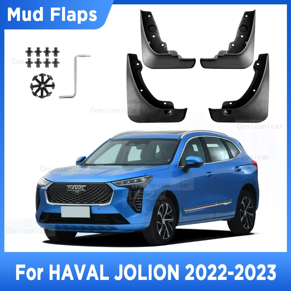 

Брызговики для Great Wall HAVAL JOLION 2022 2023, брызговики, передние и задние брызговики, автостайлинг, автомобильные аксессуары