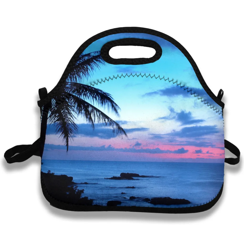 field tree Kids Pandicorn Portable Lunch Bag for Children Food Thermal Box Durable Cooler Lunchbox