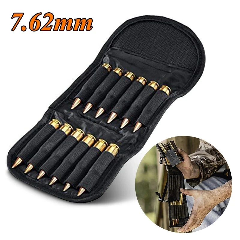 

Tactical 12 Round Foldable Ammo Pouch Ammo Carrier Bag Molle EDC Shotgun Bullet Shell Holder Rifle Cartridge Hunting Accessories