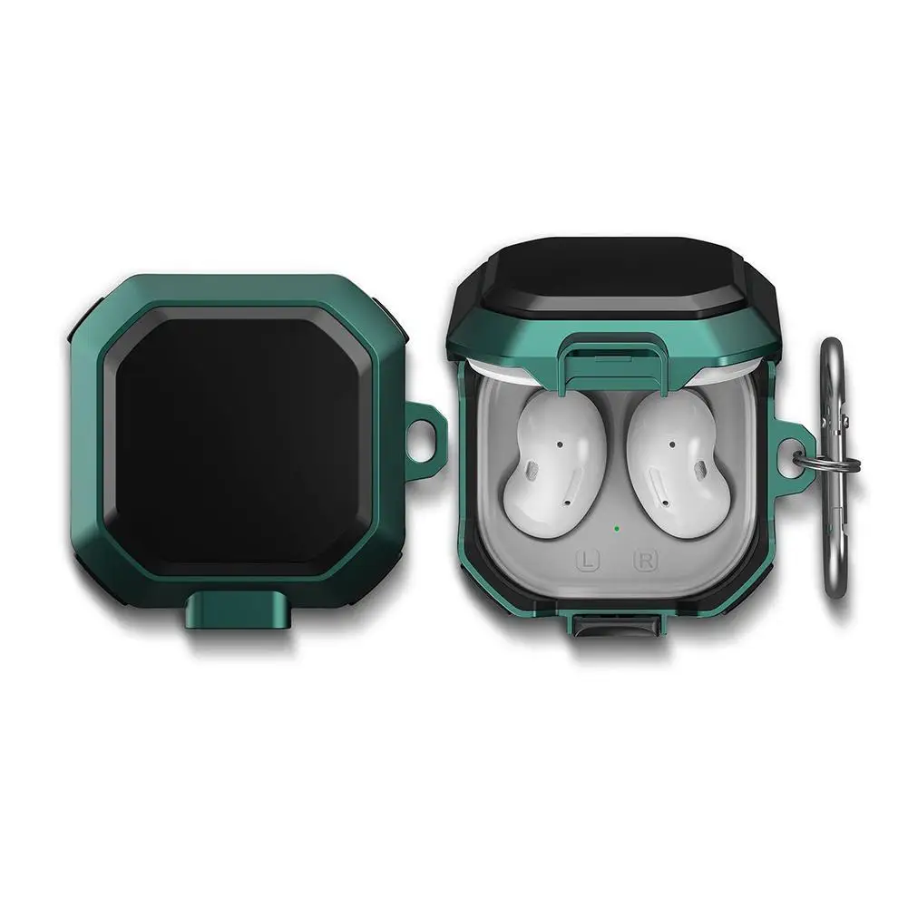 Earbuds Case For Samsung Galaxy Buds 2 Live Pro Cover Luxury Tpu Pc Earphone Accessories Cover For Buds Pro Case With Keychain Aliexpress