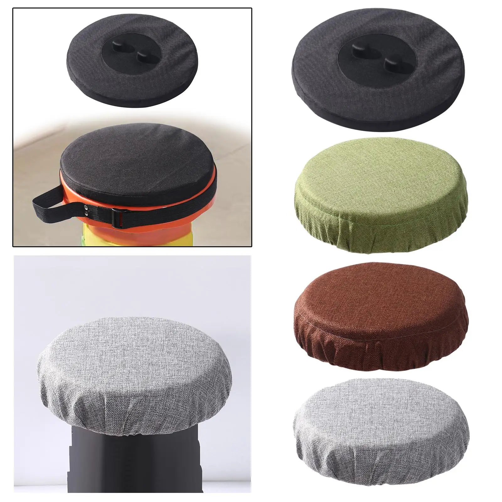 Comfortable Folding Stool Cushion with Durable Oxford Cloth for Indoor Outdoor Camping Hiking BBQ Travel Comfortable Folding Stool Cushion with Durable Oxford Cloth for Indoor Outdoor Camping Hiking BBQ Travel